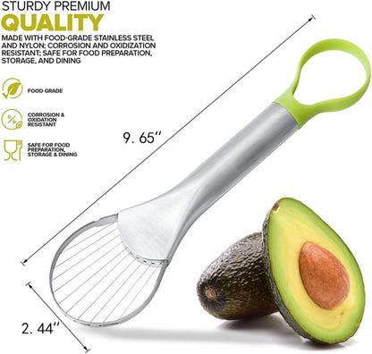 Avocado Cutter 3 in 1 Avocado Slicer Avocado Peeler Fruit Peeler stainless steel tool Kitchen Tool