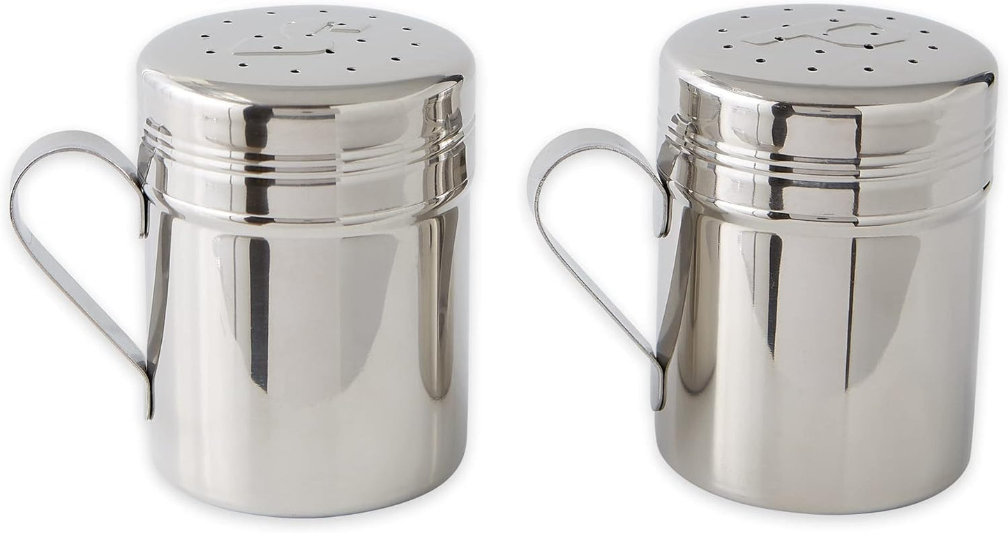 RSVP International Endurance Kitchen Shaker Collection Dishwasher Safe, All Purpose, 11 ounce, Stainless Steel