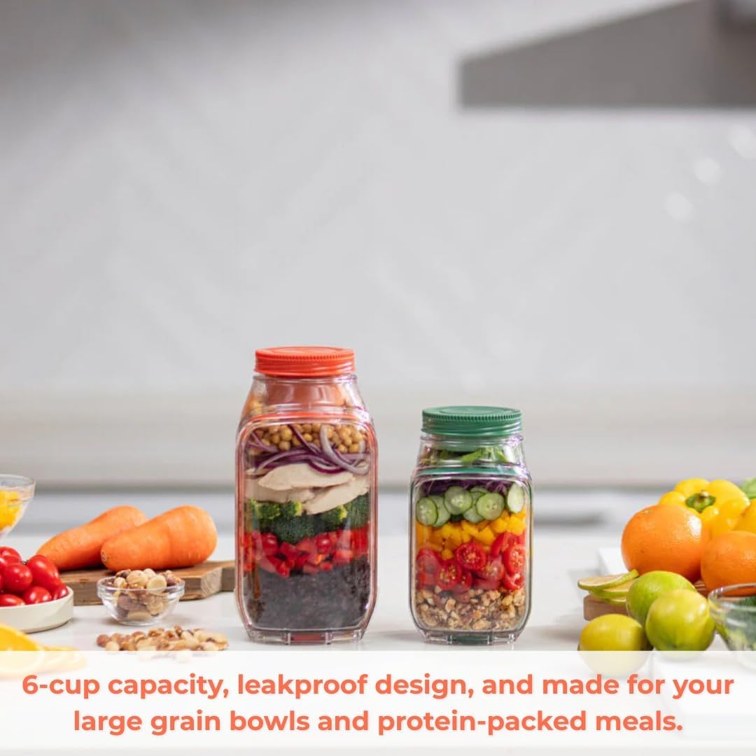 Prepara The Original Salad Pod, 4.5 Cups, Green