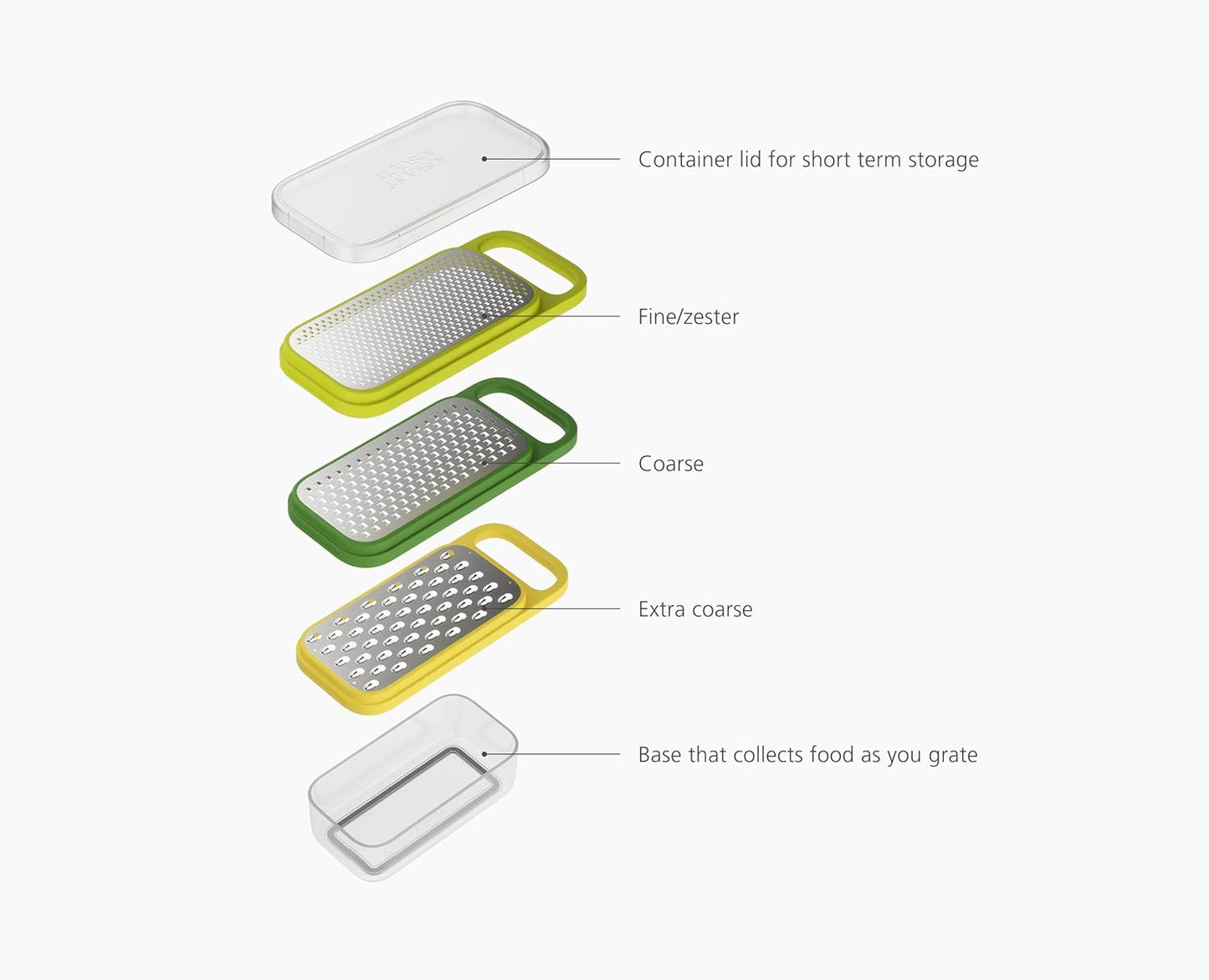 Joseph Joseph Multi-Prep Mini, 3-in-1 Compact space saving Vegetable Chopper & Dicer, Egg Slicer, 3 Stainless Steel Wire cutters
