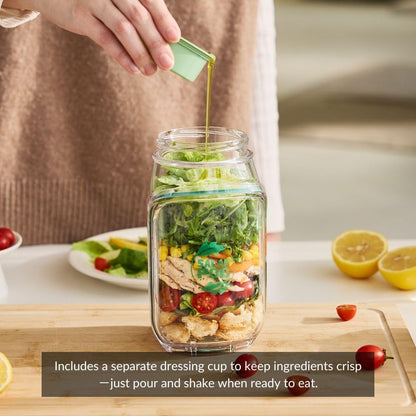 Prepara The Original Salad Pod, 4.5 Cups, Green