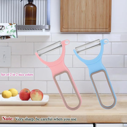 Ultra Sharp Peeler, Vegetable Peeler, Fruit Peeling Blade, Pink