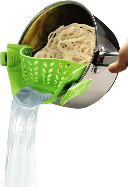 Prepara Silicone Strainer, Green
