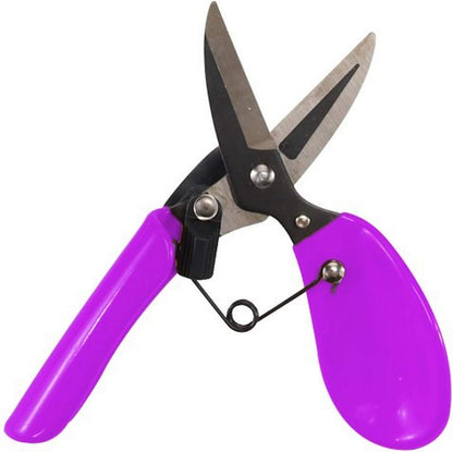Dramm ColorPoint Stainless Steel Compact Garden Pruning Shears, Hand Pruner, Garden Clippers, with Heavy Duty Blade and Easy grip Handle, Yellow