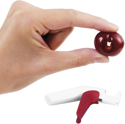 Cherry Pitter Tool, Portable Olive and Cherries Pitters Corer Tool, Handheld Cherry Pitter Tool, Pit Remover Fruit Pit Cherries Core Pitter for Making Fresh Cherry Dishes, Cherry Pie