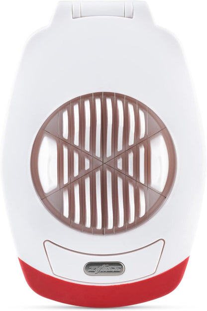 ZYLISS Egg Slicer - Non Slip, Egg Cutter and Wedger with Built in Shell Piercer
