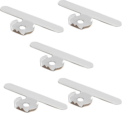 Comimark 5 pcs Multi-Functional Garlic Peeler, Stainless Steel Chestnut Peeler, Ginger Garlic Peeling Tools, Kitchen Gadgets