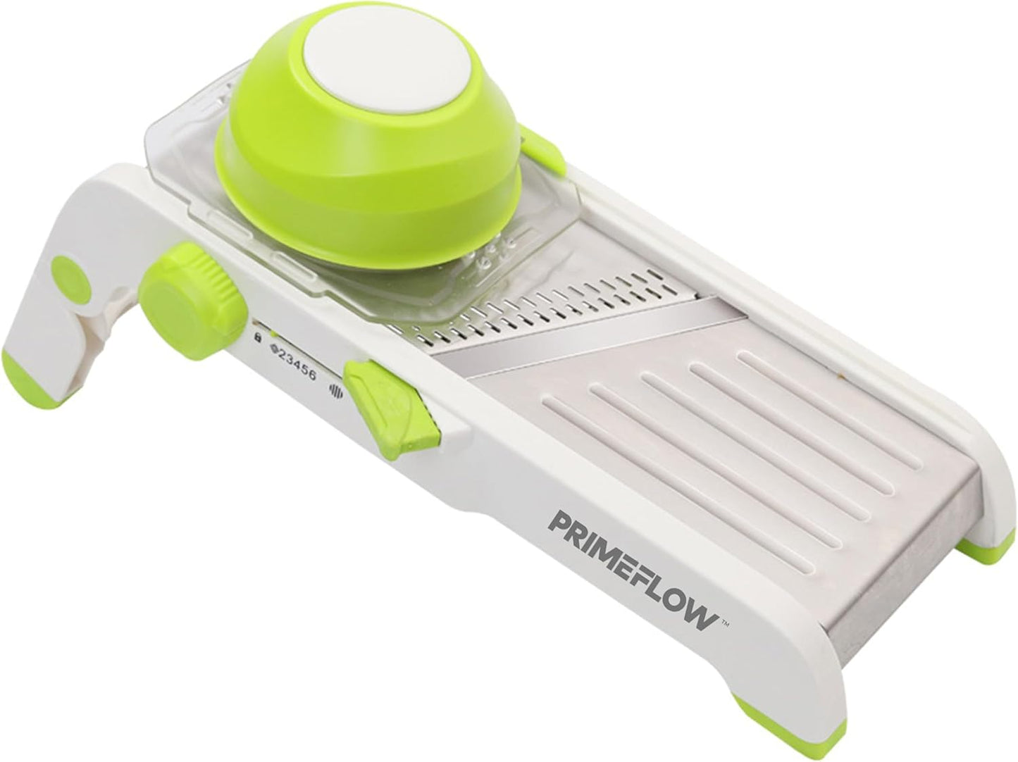 Mandoline Slicer – Adjustable Stainless Steel Vegetable Cutter with Safety Guard, Multiple Blades, Julienne & Thickness Control for Kitchen Prep
