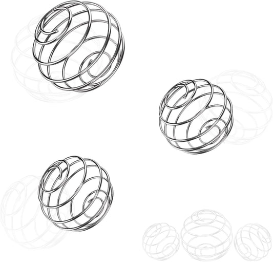 Shaker Balls, 2.1 Inch, 2PCS Mixing Balls, 304 Stainless Steel, No Chunks, Whisk Balls Shaker Cups, Mixer Bottles, Mason Jars, Protein Shakes, Smoothies