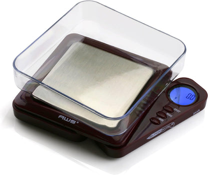 American Weigh Scales Blade Series Digital Pocket Gram Scale 1000g x 0.1g | Precision Mini Scale 0.1g Accuracy, Pocket Scale for Kitchen, Gold, Gems & Coin Scale, Smart Digital & Compact Scale