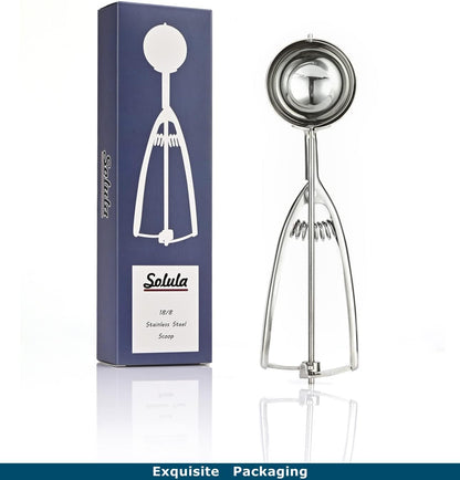 Professional 18/8 Stainless Steel Medium Cookie Scoop, Size 40
