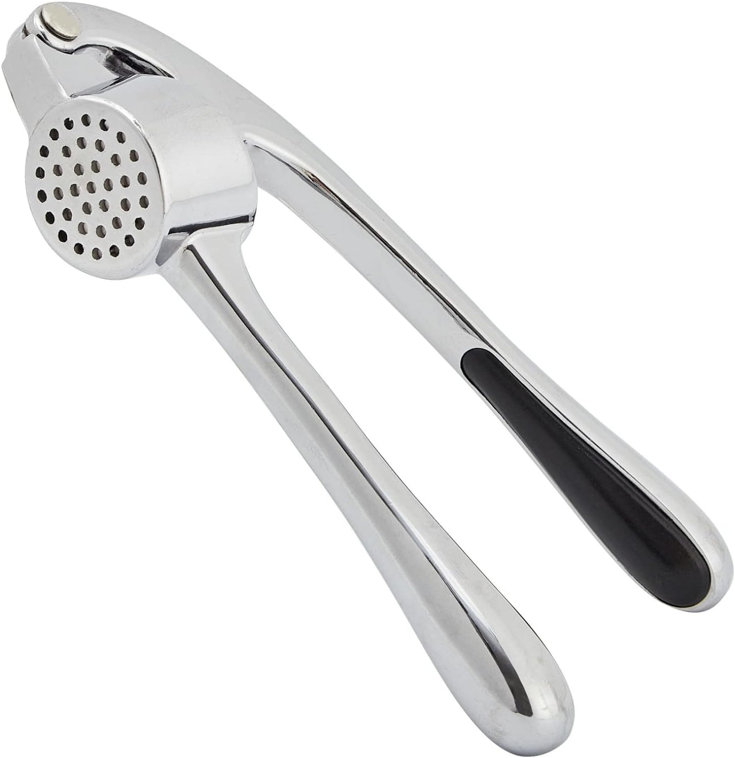 HiramWare Garlic Press, Premium Rust Proof Kitchen Garlic Mincer Crusher Squeezer with Ergonomic handle, Ginger Crusher with Good Grip, Easy to Clean, Dishwasher Safe