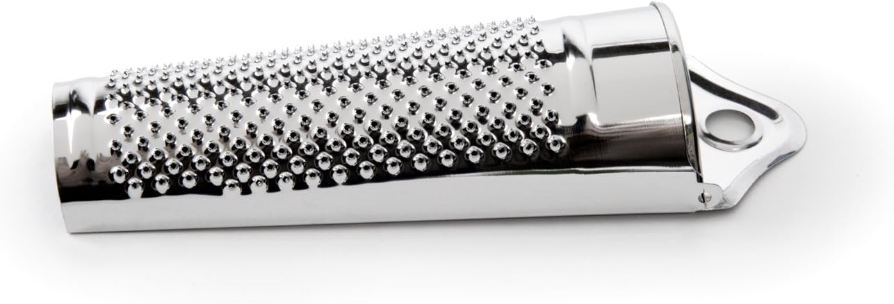 Fox Run Stainless Steel Cone Nutmeg Grater, 5.5" With Storage