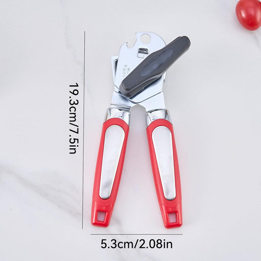 Can Opener Manual, Red Can Opener, Hand Crank Can Opener