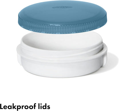 OXO Good Grips Prep and Go Silicone Squeeze Bottle 2 Pack - Ocean Blue