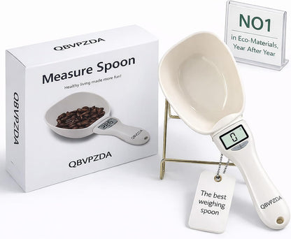 Digital Measuring Spoon - 800g/1g High Precision Kitchen Electronic Food Scale & Cup, Grams Ounces Conversion, Nutritional Calculator for Cooking & Baking, Portable Weighing Tool