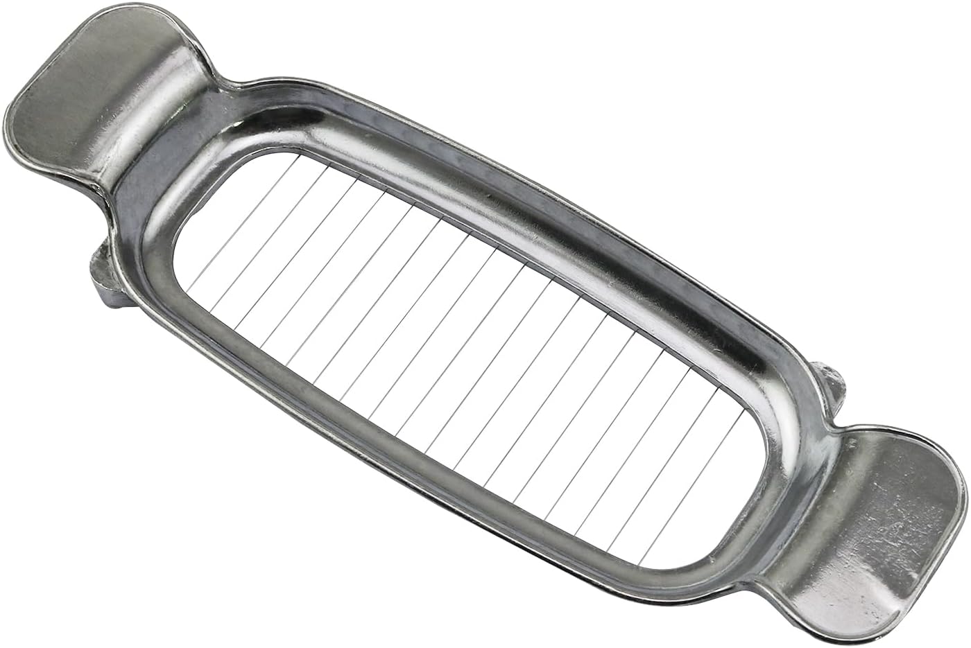 Stainless Steel Block Cheese Slicer Butter Cutter 6.5x2x19.5cm Multi Functional Sausage Ham and Egg Divider