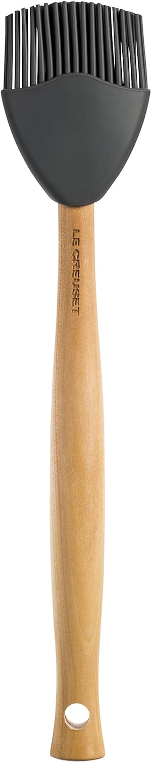 Le Creuset Silicone Craft Series Basting Brush, 10 1/2" x 2 1/8", Cerise