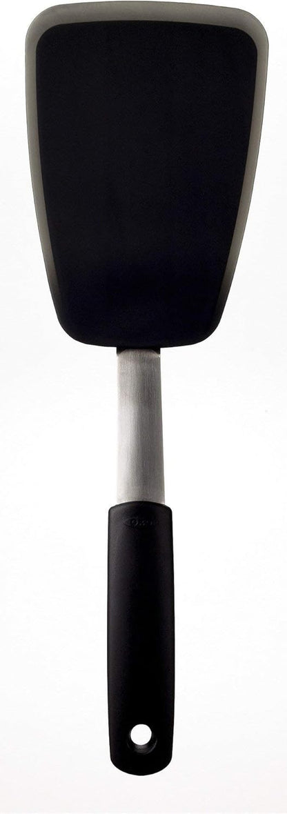 OXO Good Grips Small Silicone Flexible Turner Black