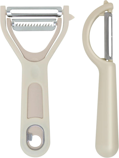 Swivel Vegetable Peeler with Built-in Eye Remover – Stainless Steel Blade with Comfortable Handle, Fruit and Vegetable Slicer, Potato and Carrot Cutter – Kitchen Tools & Accessories – Blue