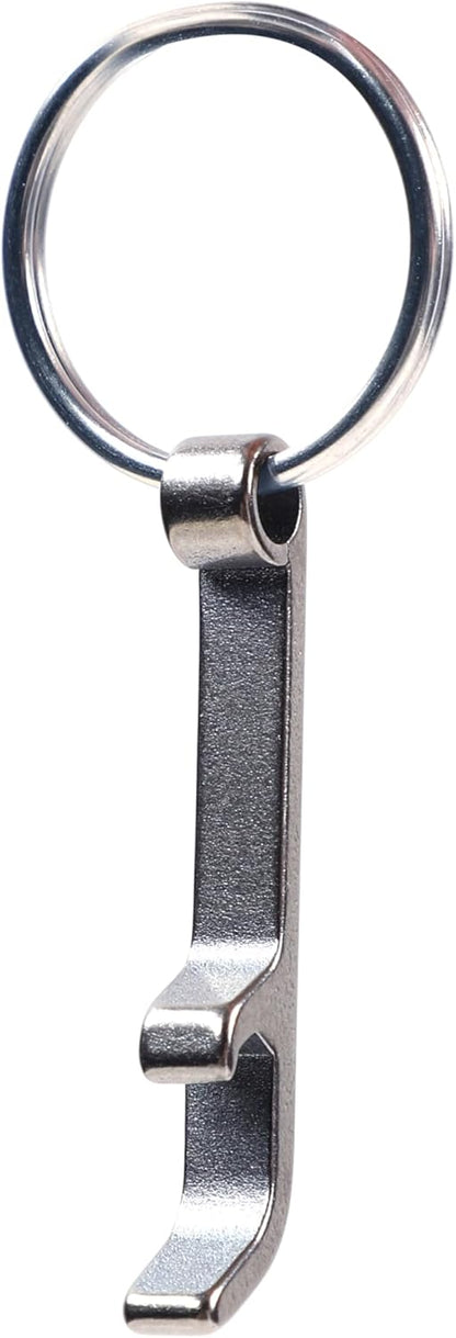 Titanium Keychain Beer Bottle Opener Keychain 2Pcs