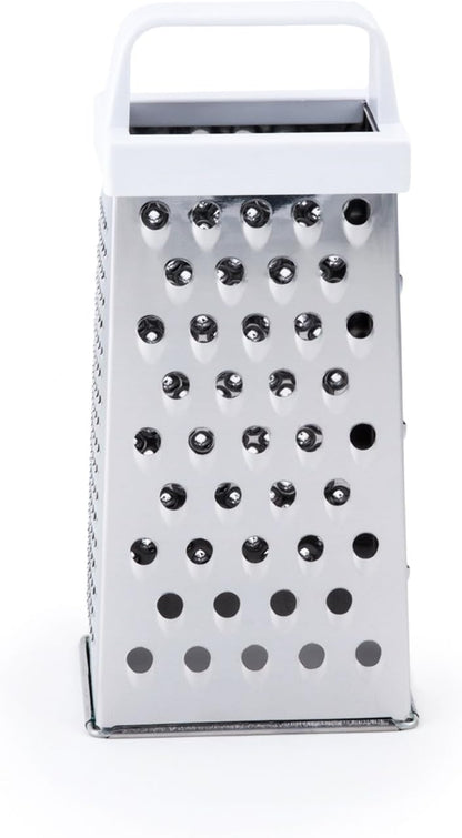 Fox Run 4-Sided Grater, Stainless Steel, 8-Inch