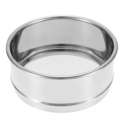 PATIKIL 150 Mesh Lab Sieve, 4" Diameter Test Sieve 304 Stainless Steel Wire Cloth (0.1mm) for Industrial Laboratory