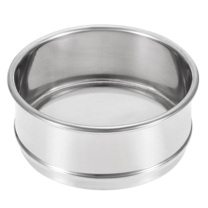 PATIKIL 150 Mesh Lab Sieve, 4" Diameter Test Sieve 304 Stainless Steel Wire Cloth (0.1mm) for Industrial Laboratory