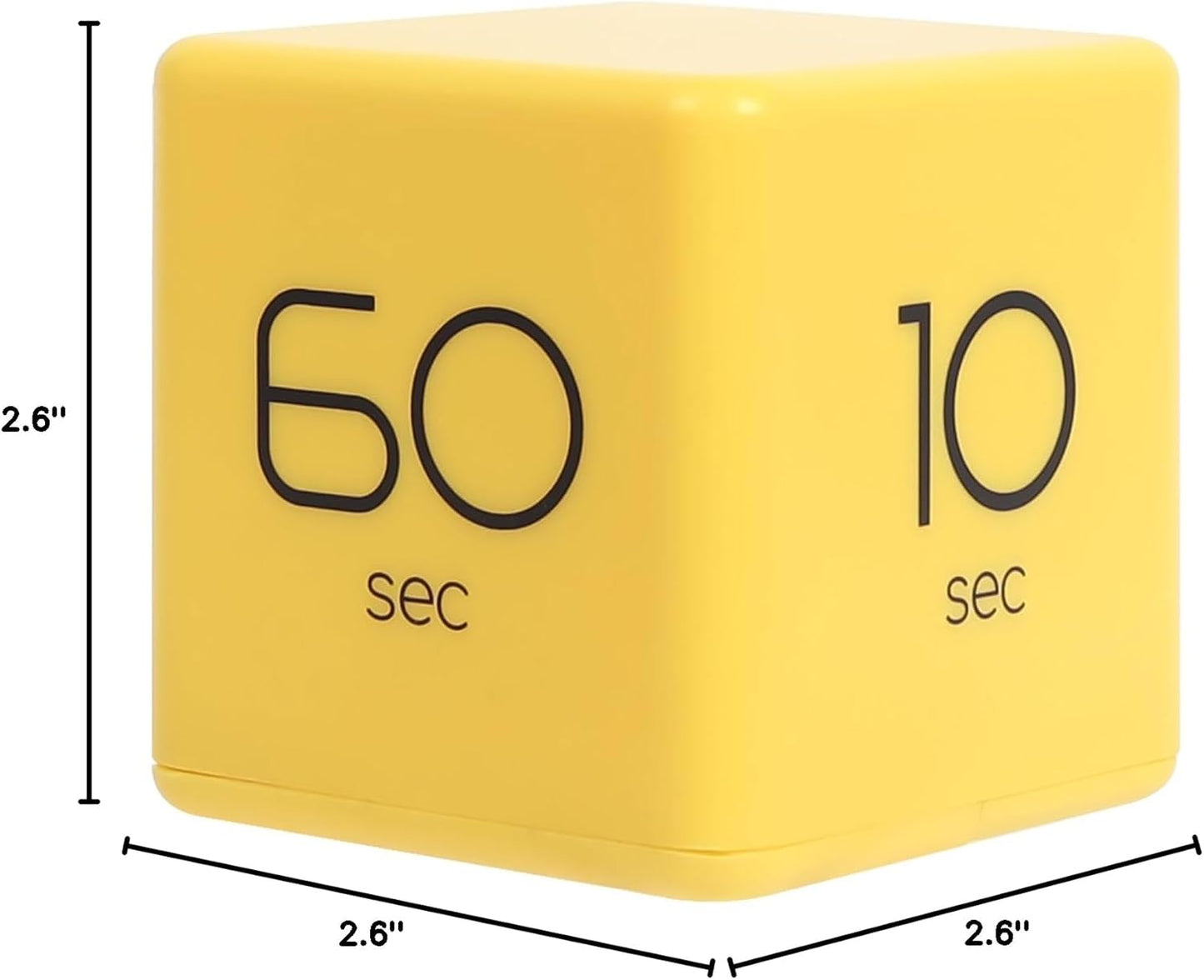 mooas Cube Timer (Mint), Flip Timer Productivity Timer, Time Management, Block Timer Kids Cube Timer Kitchen Timer Desk Timer for Studying Workout Classroom 1, 3, 5, 10 min Timer Setting
