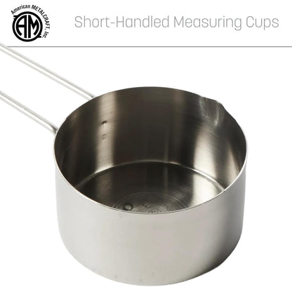 American METALCRAFT, Inc. 1/3 Stainless Steel Measuring Cup, Silver