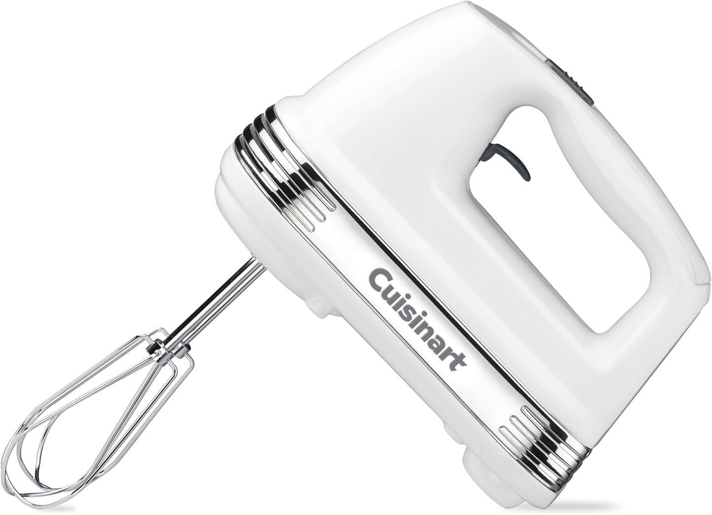 Cuisinart Power Advantage Plus 9-Speed Hand Mixer, 220W Motor, Electric Mixer with Dishwasher-Safe Beaters, Storage Case, HM-90BCS, Brushed Chrome