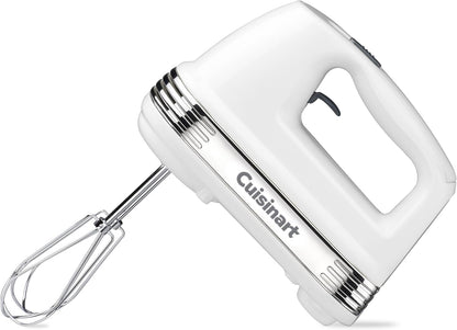 Cuisinart Power Advantage Plus 9-Speed Hand Mixer, 220W Motor, Electric Mixer with Dishwasher-Safe Beaters, Storage Case, HM-90BCS, Brushed Chrome