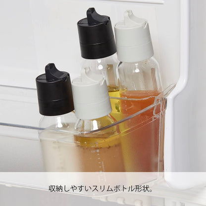 Hario Flip-Top Dressing Bottle, 120ml, Pale Grey
