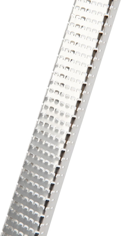 PL8 Rasp Grater - Premium Stainless Steel Zester & Grater for Citrus, Garlic, Ginger, Chocolate & Hard Cheese - Comfort Grip Handle, Dishwasher Safe, Fine Etched Teeth for Effortless Shavings
