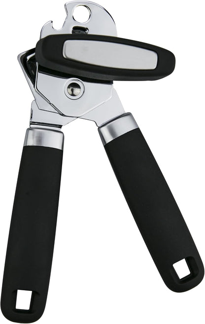 Can Opener, 3-in-1 Multifunctional Tin & Can Opener, Manual Kitchen Tool, Professional Ergonomic Heavy Duty Safety Manual Can Opener for Seniors With Arthritis At Hand