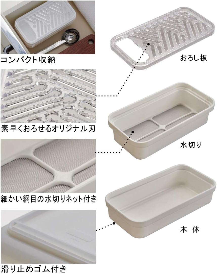 Radish Grater DAIKON OROSHI Slicer Japan Imports by Tworld