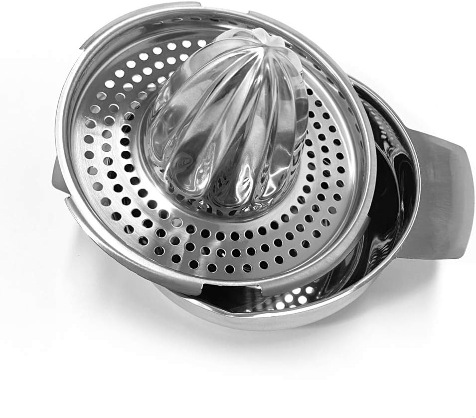 Stainless Steel Citrus Orange Juicer Lemon Lime Fruit Hand Squeezer Kitchen Tool