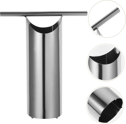 Alipis Stainless Steel Watermelon Core Remover Tool 4.7 X 4.3 Inch Melon Opener for Watermelon Cantaloupe Pineapple Kitchen Fruit Corer