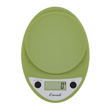 Escali Primo Digital Food Scale Multi-Functional Kitchen Scale and Baking Scale for Precise Weight Measuring and Portion Control, 8.5 x 6 x 1.5 inches, Black