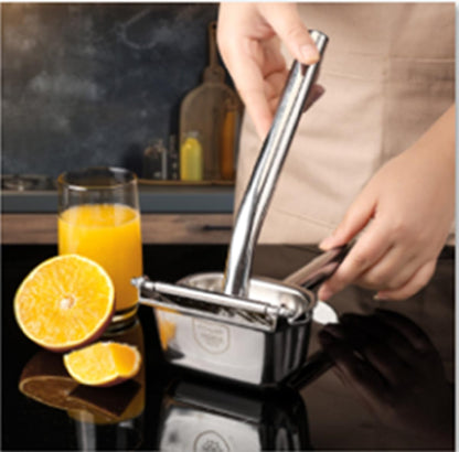 Large Lemon Squeezer, 304 Stainless Steel Citrus Juicer, Heavy duty Manual Juicer For Citrus, Orange, lemon and Other Fruit