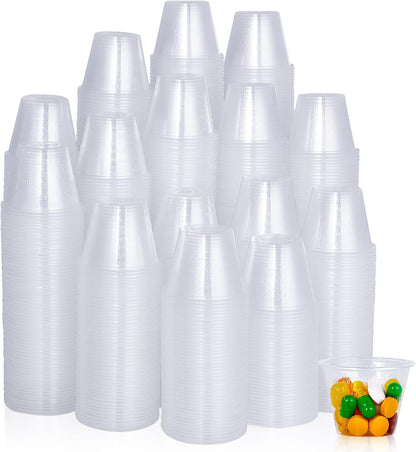Lilymicky 500 Pack Disposable Medicine Cups (1oz), Medical Plastic Measuring Cups For Medical Purposes, or Mixing and Measuring Resin, Epoxy, DIY Arts & Crafts, Paint