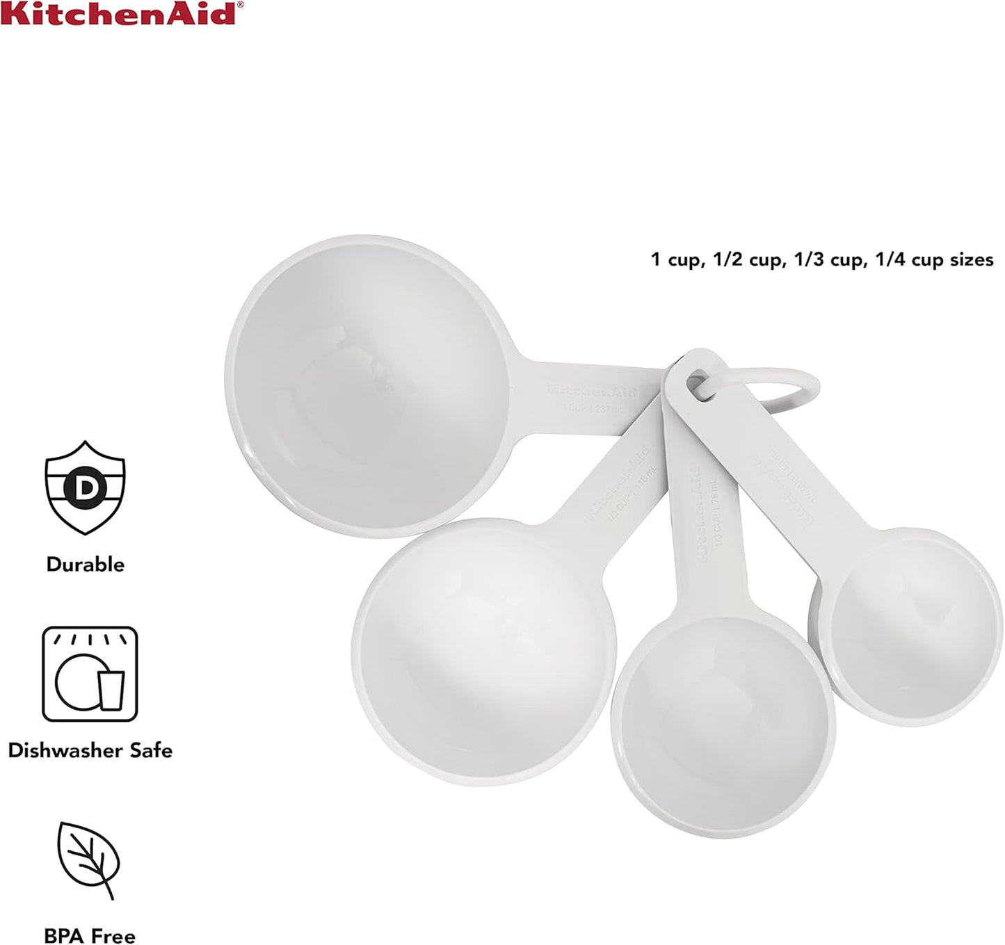KitchenAid Universal Measuring Cup Set, 4-Piece, Pistachio