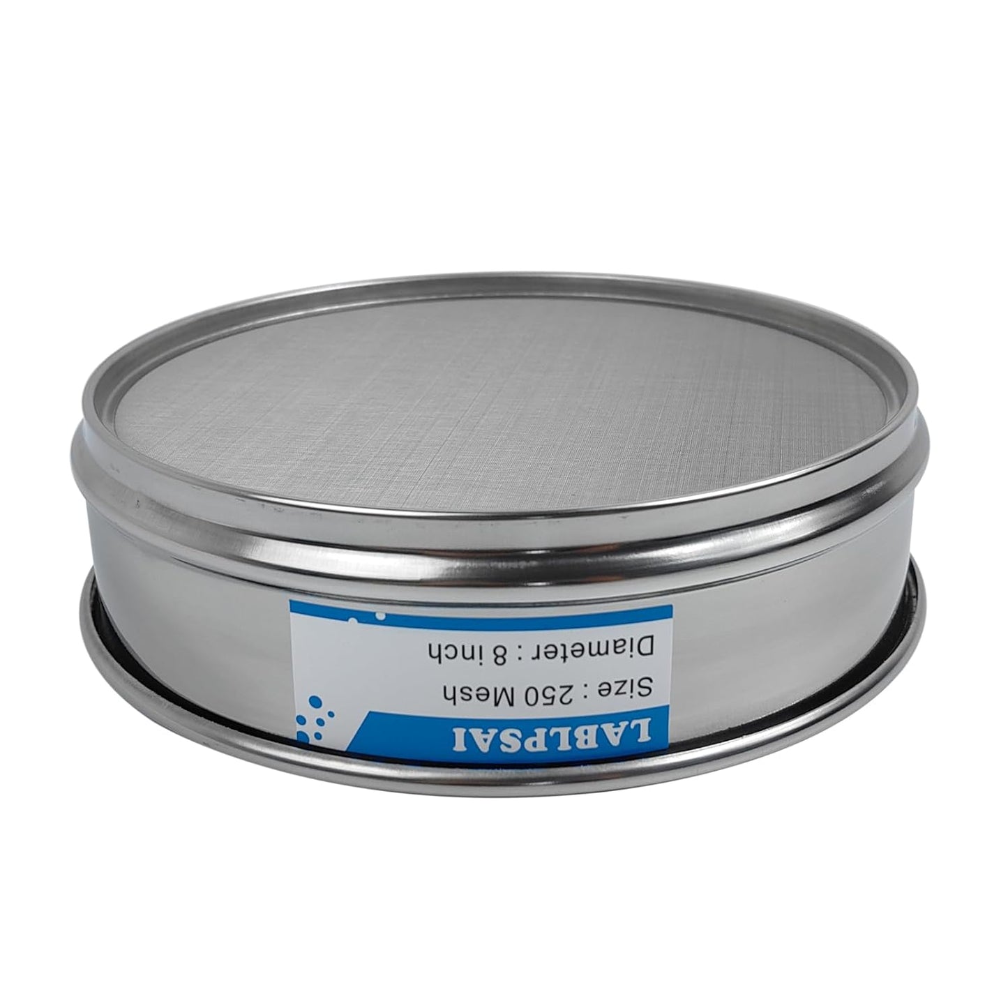 50 Mesh Lab Sieves 8" Diameter 304 Stainless Steel Wire Cloth Test Sieve for Industrial Laboratory Home