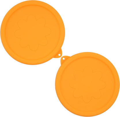 4 Pack Silicone Replacement Lids for Pyrex Mixing Bowls - 3, 6, 10 Cup & 4.5 Qt Sculpted Glass & Tinted Glass Bowls