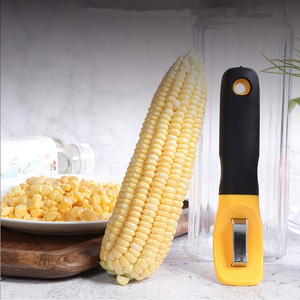 2 Pack Corn Cob Stripper Tool, Professional Corn Sheller Kernel Cutter, Corn Peeler Corn Remover Kitchen Tools
