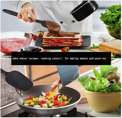 6-Piece Silicone Spatula Set | One-Piece Seamless | Heat-Resistant | Nonstick Safe (Pink)