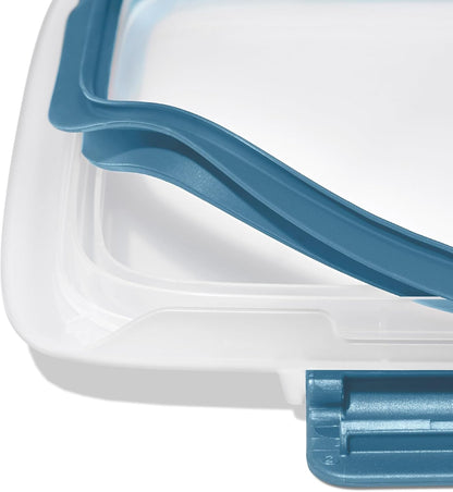 OXO Good Grips Prep and Go Silicone Squeeze Bottle 2 Pack - Ocean Blue