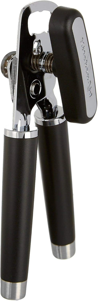 KitchenAid Gourmet Multifunction Can Opener/Bottle Opener, 8.36-Inch, Black