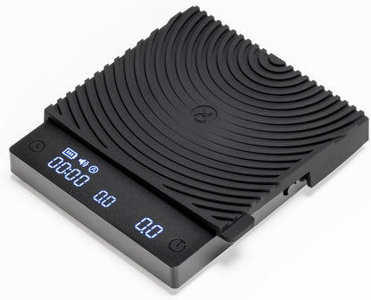 TIMEMORE Coffee Scale Basic 2.0 Electronic Espresso Scale with Water Flow Rate and Timer Function, Free Switching of Ounce/kg Units, Digital Scale for Kitchen/Baking/Cooking, Black
