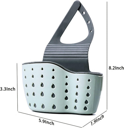 YYaaloa Sink Basket Sink Strainers Basket Kitchen Drain Shelf Sink Storage Holder (style 2- Pink)
